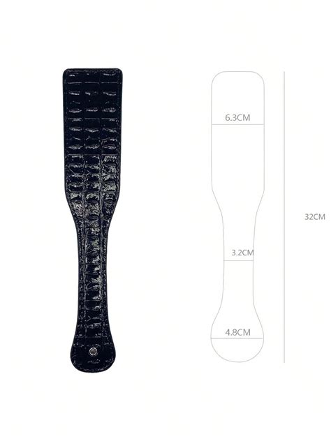 Adult Erotic Sex Toys Flirt Beat Black Leather Crocodile Pattern Erotic Flirt Beat Sm 1pcs