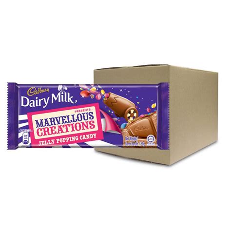 Cadbury Dairy Milk Chocolate Marvellous Creations Jelly Popping Candy