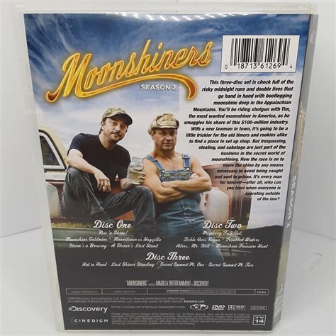 Moonshiners Season 2 Two Dvd 3 Disc Set 18713612694 Ebay