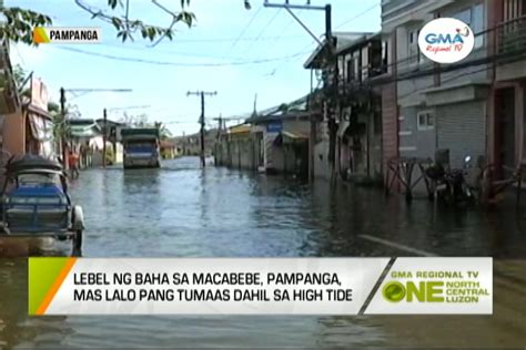 One North Central Luzon Epekto Ng High Tide