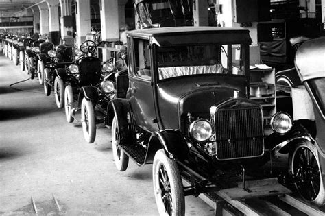 The Model T Revolution The Impact Of Assembly Line Mass Production In