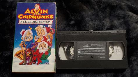 Opening Closing Of Alvin The Chipmunks A Chipmunk Christmas Vhs From