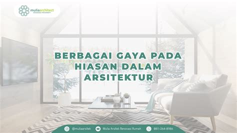 Hiasan Dalam Arsitektur Perumperindo Co Id