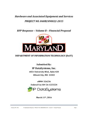 Fillable Online Doit Maryland Hardware And Associated Equipment And