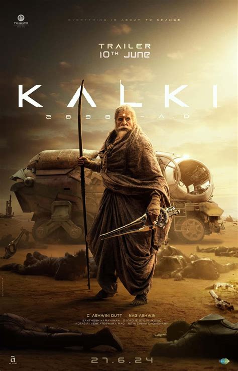 In Picture Amitabh Bachchan Featured In New Kalki 2898 AD Poster