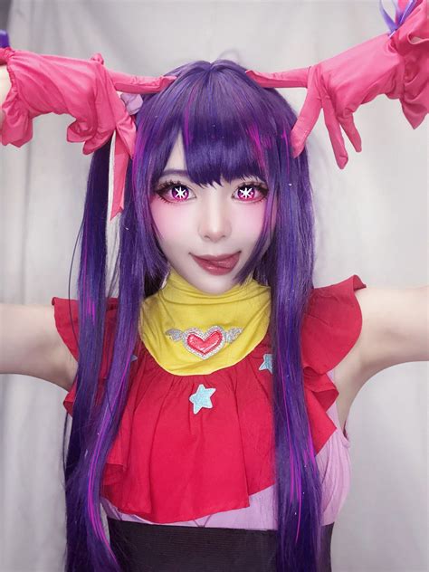 🍡해서 🍡 On Twitter ⚠️ コスプレ⚠️ 직접 그림 推しの子 Cosplay