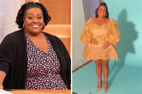 Alison Hammond Shows Off Slim Legs As She Splashes Around