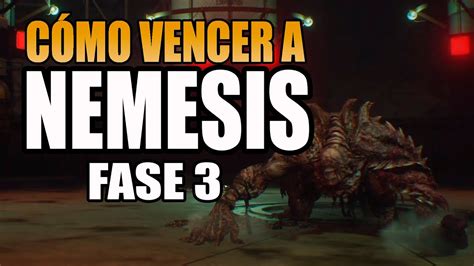 CÓMO VENCER A NÉMESIS FASE 3 Hardcore YouTube