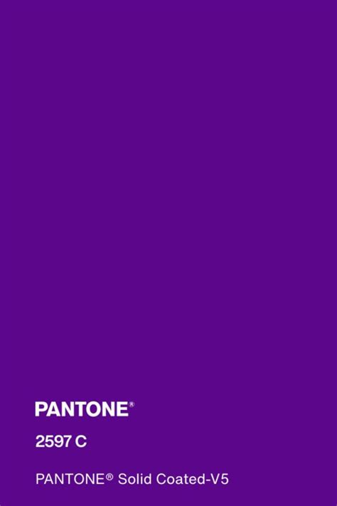 Pantone 2597c In 2024 Color Analysis Purple Color Pantone