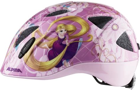 Dětská cyklistická helma Alpina Ximo Disney Rapunzel gloss Skibi Kids