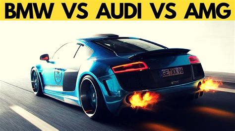 BMW Vs AUDI Vs Mercedes SOUND M Vs RS Vs Amg Sound YouTube