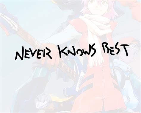 Never Knows Best Flcl Vinyl Decal Etsy