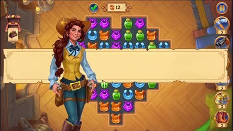 Jewels Of The Wild West Match And Gems Puzzle My First Few Minutes