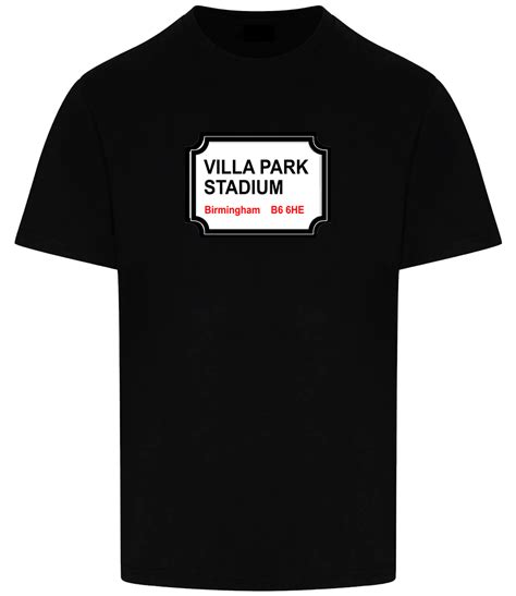 Aston Villa FC Villa Park Sign T Shirt (Square) – DIOMYX Branding