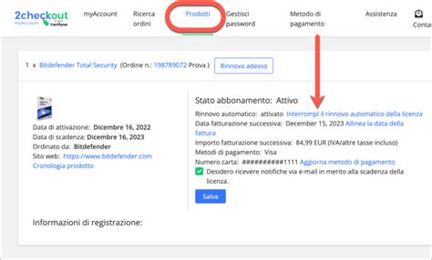 Come Posso Annullare Il Rinnovo Automatico Di Bitdefender