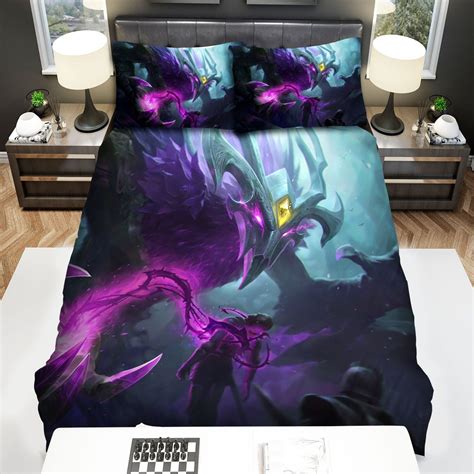 League Of Legends Old God Nocturne Splash Art Bedding Sets, Duvet Cover ...