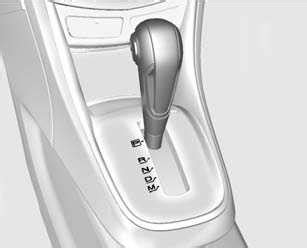 Chevrolet Trax Automatic Transmission Driving And Operating