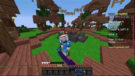 Skywars Hypixel D Fi Gagn En Ouvrant Qu Un Seul Coffre Youtube