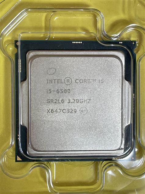 Yahooオークション 中古 Intel Core I5 6500 Sr2l6 32ghz Lga1151