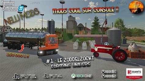 [new Mods Fs22] Mods Cool 1 Le Zoddelzockt Farming Univers Console