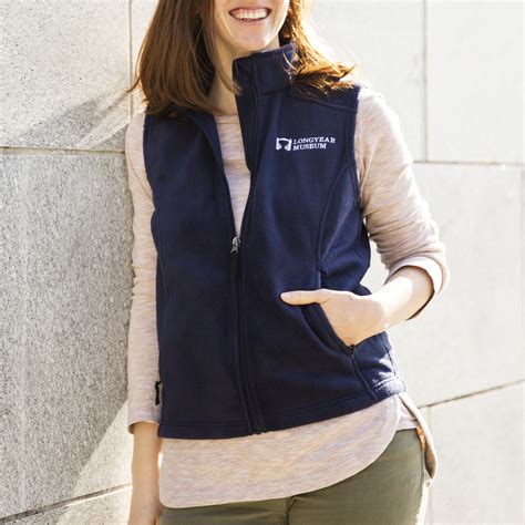 Women's Fleece Vest — Longyear Museum