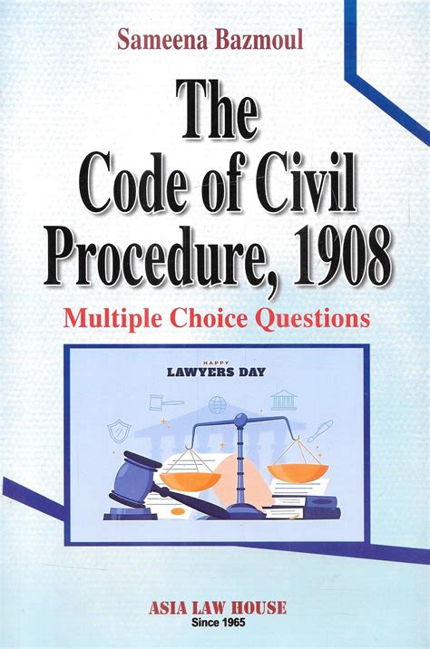 The Code Of Civil Procedure 1908 Mcqs