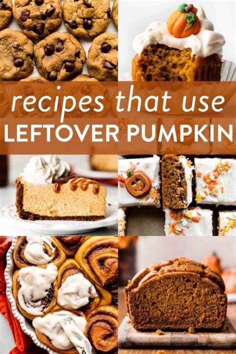 Recipes To Make With Leftover Pumpkin Puree Sallys Baking Addiction