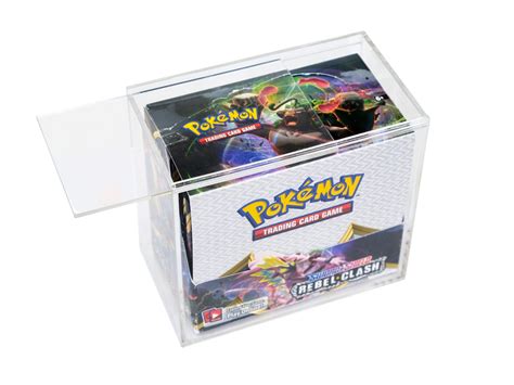 Pokémon Booster Box Protective And Clear Acrylic Display Case Etsy