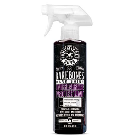 Chemical Guys Bare Bones Undercarriage Spray 16 Fl Oz TVD 104 16