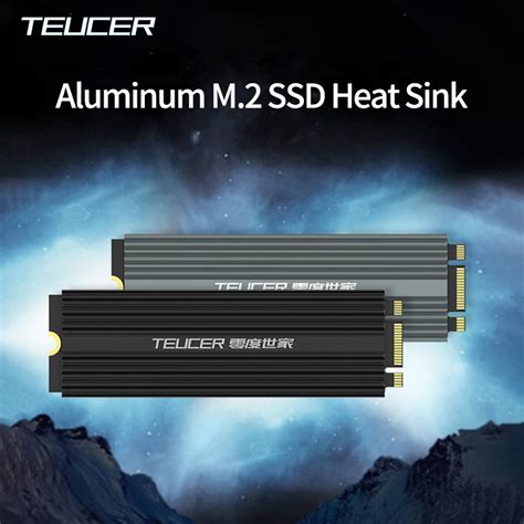 China Teucer M2 Ssd Heatsink Nvme 2280 Solid State Disk Drive Radiator