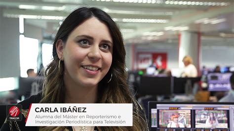 Carla Ibañez Acinas ex alumna del Máster en Reporterismo e