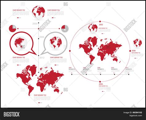 World Map Infographic Vector Photo Free Trial Bigstock