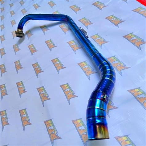 Jual Leher Header Knalpot Blue Moon Gsx R Cb Cbr R Satria Fu Fi R