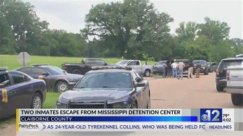 Two Inmates Escape From Mississippi Detention Center