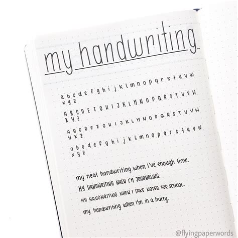 Printable Aesthetic Handwriting Practice Sheets