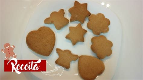 Biscoito De Natal Super FÁcil Gingerbread Receita Youtube