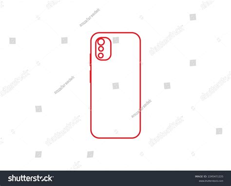 Vector Phone Mockup Design Clipart Png Stock Vector (Royalty Free ...