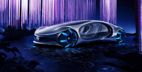 Mercedes reveals bonkers Avatar inspired electric concept vehicle