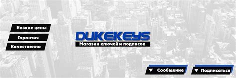 DukeKeys | Магазин игровых ключей и подписок | Лучший Магазин игровых ...