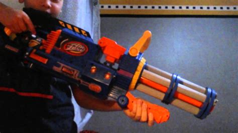 Super Short Nerf Punisher Mini Gun Youtube