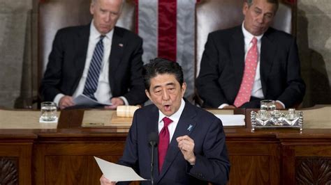 Japans Abe Honors U S Deaths In Wwii No Apology For Sex Slaves