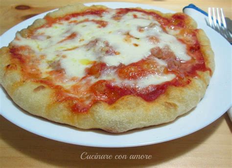 Pizza Con Semola Rimacinata Cucinare Con Amore