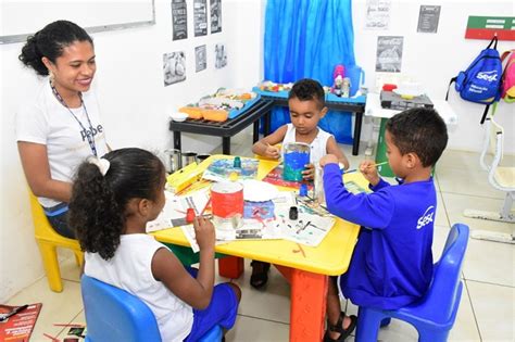 Sesc inscrições para turmas de Educação Infantil em São Luís