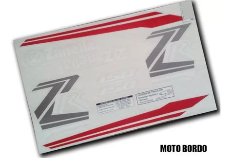 Kit Calcos Grafica Zanella Zr 150 Lt 201617 Gloss Mebuscar Argentina