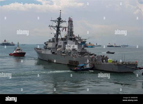 USS JOHN S MCCAIN At Sea NNS The Arleigh Burke Class Guided