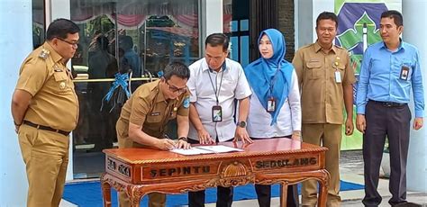 Haris Resmikan Mal Pelayanan Publik DINPMP2KUKM Bangka Timelines Id