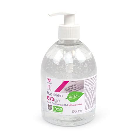 B Gel Hand Disinfectant Gel With Aloe Vera Bossklein Hygiene