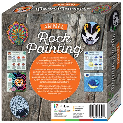 Animal Rock Painting Box Set Diy Rock Painting For Adults Rocks