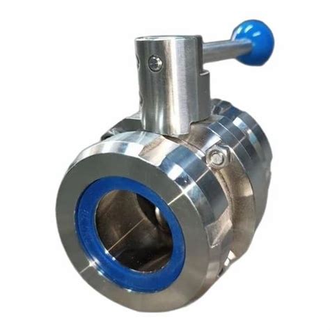 Stainless Steel Dairy Butterfly Valve At Rs In New Delhi Id