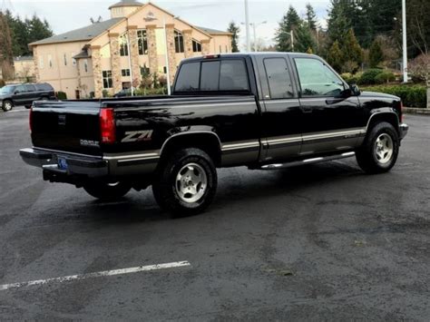 1998 Chevy 1500 Silverado Z71 4x4 Extra Cab 3rd Door 350 V8 Vortec Eng